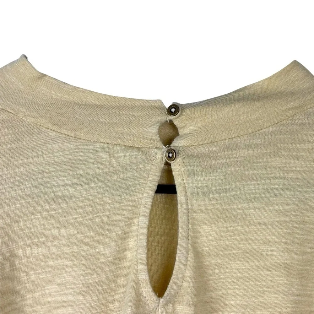 We the Free Hooked on You Mockneck Embroidered Boho Top Cream Size - Picture 8 of 16